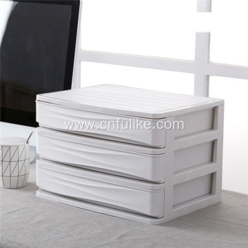 2 Drawers Cosmetic Makeup Organizer Plastic Drawer